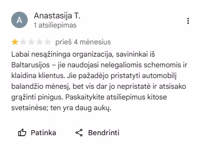 Google Maps отзыв