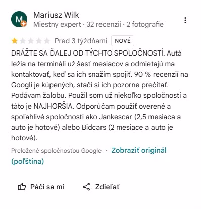 Google Maps отзыв